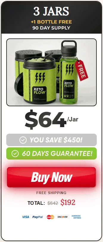 Buy KetoFlow 3 Bottle